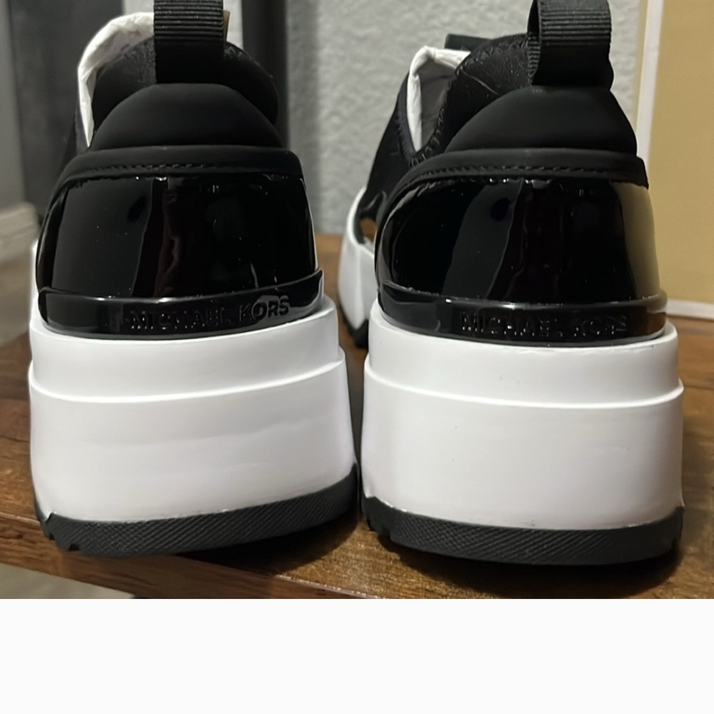 Michael Kors Men's Black Slip-On Sneakers - Picture 7 of 7